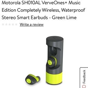 Motorola VerveOne+ Bluetooth headphones